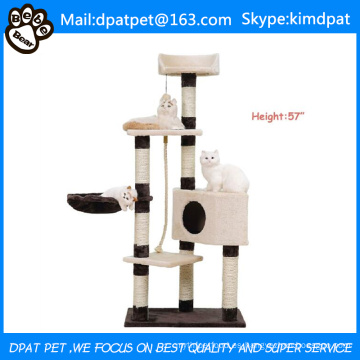 Nuevas llegadas 2017 New Style Cat Tree con juguetes